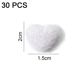 thumbnail image 2 of Pompones para decoración de uñas en forma de corazón - Pompones esponjosos para decoración de uñas desmontables Pompones magnéticos 3D con base magnética para diseño y decoración de uñas, 2 of 5