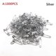 thumbnail image 2 of 1000 Pack Clothing Tag Pins Bulb Pin Metal Gourd Pin Diy Home Accessories Safety Pins Bulb Pin, 2 of 2