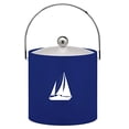 thumbnail image 1 of Kraftware Corp. 88966 Kasualware 3 Qt. Ice Bucket Blue Sailboat, 1 of 1