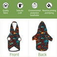 thumbnail image 6 of Honeii Doodle Barbeque Print Small Dog Hoodies Pet Hooded Sweatshirts Fall Winter Puppy Cat Sweaters Warm Clothes for Small Dogs Outfits Costume-X-Small, 6 of 7