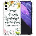 thumbnail image 1 of I Can Do All Things ,Philippians 4:13 Case for Samsung Galaxy S21 ,Aesthetic Art Design Pattern TPU Shock Proof Cover Case, 1 of 6