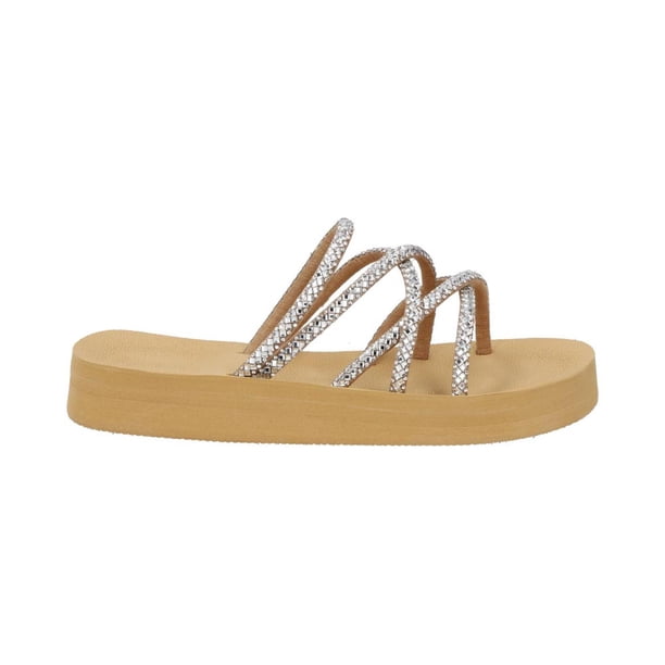 Sandalia Mujer OVX Casual Moda Confort cafe 25