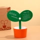 thumbnail image 1 of Calendario de escritorio de plantas verdes 2026 | Mini Organizador Creativo | Caja de almacenamiento de plástico multiusos | Amarillo Naranja | 8,5×17,5 cm | Decoración de oficina adorable | Adorno, 1 of 6