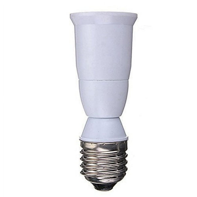 5pcs - (E26/E27 To E26/E27 Extender) - E26/E27 Standard Medium Socket Edison Screw Lamp Base Socket Extender Extension Adapter
