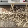 thumbnail image 5 of Superior Bristol 4' x 6' Indoor Area Rug, Damask Rugs for Living Room Bedroom, Ivory-Light Blue, 5 of 5