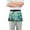 Deer in Forests, variant on Server Apron with 3 Pockets Waterproof Waitress Waist Short Apron for Man Woman Marble Fish Scale 12 Inches