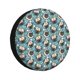 thumbnail image 1 of Fotbe PUG HEAD And Flower Funda de Llanta de Repuesto con Estampado, Engrosada, Ajuste Universal para Jeep, Remolque, RV, SUV, Camión-16 inch, 1 of 6