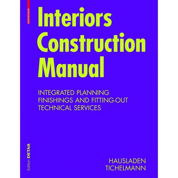 Interiors Construction Material : Intergrated Planning, Finishings and Fitting-out, Technical Services