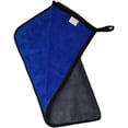 thumbnail image 3 of Ultrasoft, Large, Thick and Quick Drying  Microfiber Cleaning Towel 800GSM Polishing Waxing  Detailing Towel Cloth (6pack,16 x 16inches) (Grey-Blue), 3 of 6