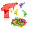 24 Pack Water Squirt Gun for Kids, Adults,Pool Party Favors, 6 Colors,Ages 6 and Up