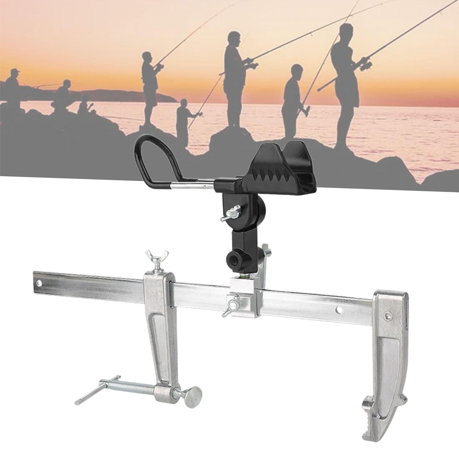 QccHieUs Fishing Rod Rack Fishing Pole Holder Portable Wear Resistant Fishing Accessories 30cm