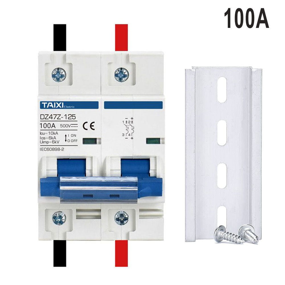 RANMEI DC Miniature Circuit Breaker 2 Pole 500V 32 Amp Isolator DC