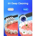 thumbnail image 5 of Electric Toothbrush Rotation Clean Teeth Adult 3 Modes Teeth Brush T37 Sonic Electric Tooth Brush With 4 Extra Replacement Heads, 5 of 5