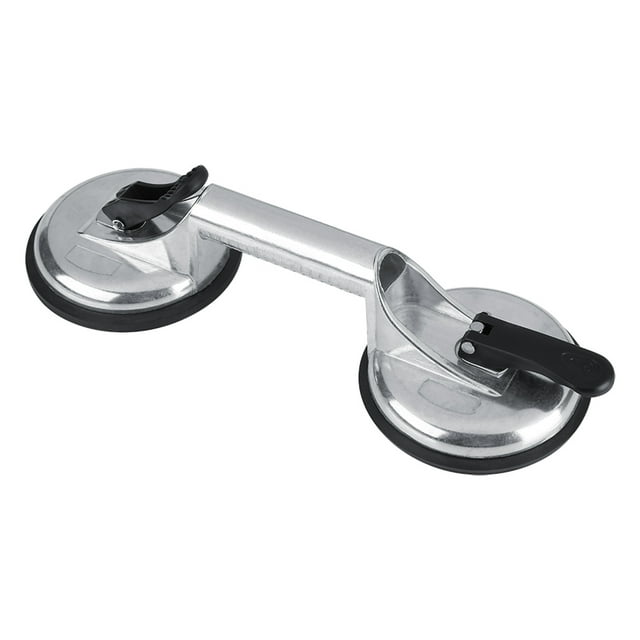 Suction Cup Mover Cup Puller Lifter Remover Practical Suction Cup for Double Claws Aluminium Alloy Pulling Tool Double Plates Puller Tool Pull Tool Cork Extractors & Pullers