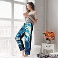 thumbnail image 5 of Honiee Abstract Blue Skull for elegant Women's Lounge Pants and Pajama Pants, crafted for ultimate comfort in your sleepwear essentials-XX-Large, 5 of 6