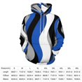thumbnail image 2 of Stereo Abstract Line Gradient (1)-2 Men's Women Vintage 3D Hooded Sweatshirt - All-Season Loose Fit Streetwear, 2 of 6