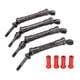 thumbnail image 3 of Juego de acoplador de eje de transmisión CVD, Kit combinador de eje delantero y trasero Cardan para coche RC para Traxxas Slash 727, camión corto, Rojo, 3 of 10