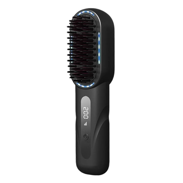 Portable Cordless Hair Straightener Multifunctional Reusable Hair Flat Iron for Home/Travel