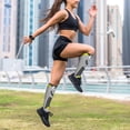 thumbnail image 6 of Lsque Cute Dinosaur Pattern Sport Compression Socks for Men & Women 15-20 mmHg Knee High Nurse Pregnant Running Medical and Travel Athletic, 6 of 6