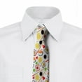 thumbnail image 2 of Men's Tie, Traditional Japanese Cuisine, Necktie, 3.7", Multicolor, by Ambesonne, 2 of 3