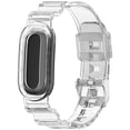thumbnail image 4 of IFRINID TPU Replacement Band for Fitbit Air, Transparent Soft Waterproof Wristband, Adjustable Sport Watch Strap for Fitbit Air, 4 of 7