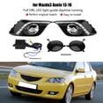 thumbnail image 4 of Led Daytime Running Light Drl Fog Lamp Cover Car Daytime Running Light 1 Pair Car Daytime Running Light DRL LED Daylight Fog Lamp Cover For Mazda3 Axela 13-16, 4 of 8