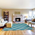 thumbnail image 1 of Ottomanson Glamour Collection Non-Slip Rubberback Moroccan Trellis Design Indoor Area Runner Rug, 1 of 5