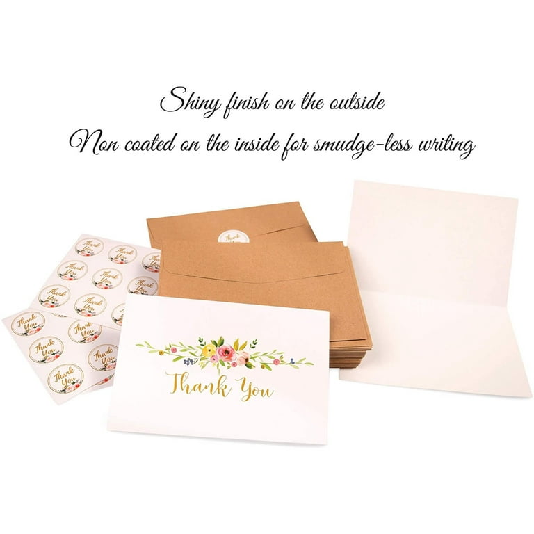 Handmade/Envelope Seals Thank You Wedding Envelope Stickers Big