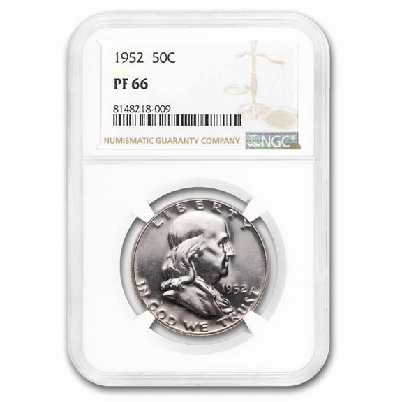 1952 Franklin Half Dollar PF-66 NGC