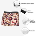 thumbnail image 4 of KLL rock music Skull record Men's Cotton Boxer Briefs Underwear-XX-Large, 4 of 8