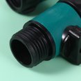 thumbnail image 4 of SHISUYAN 4pcs Quick Connection Pipe Connection Control Plastic Threads Garden Water Sprayer Quick Connector Watering Pipe Connector (Internal and External Screw 2pcs + 2pcs Washer Green), 4 of 8
