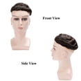 thumbnail image 6 of Toupee for Men French Lace & PU Base Men's Toupee 6" Human Hair System Unit Toupee 30 Wave Wig Medium Density Durable Male Hair Prosthesis, 6 of 7