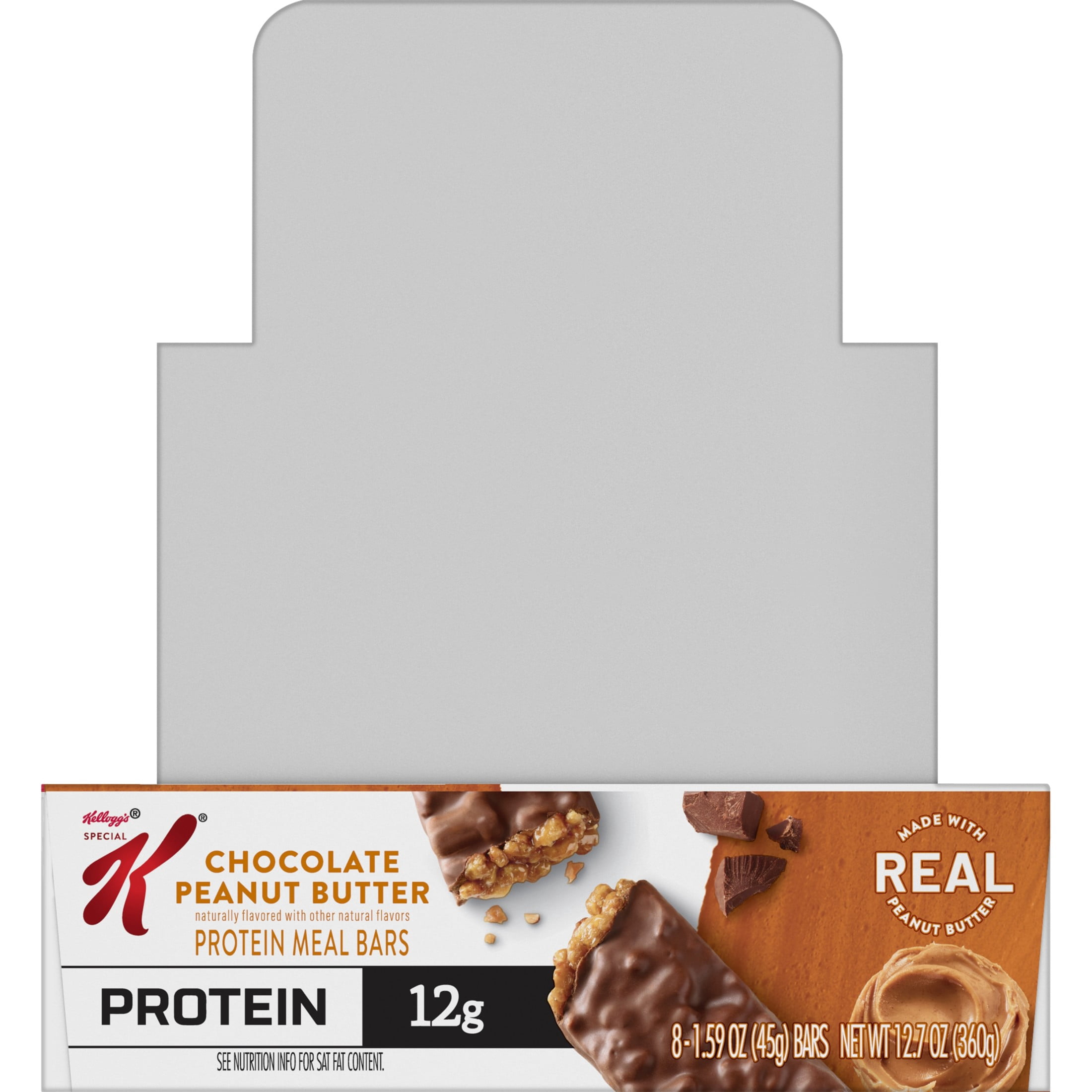 Special K Bar, Chocolate Peanut Butter Protein Bars, 8 Count