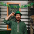 thumbnail image 3 of 2 Pieces Green Decoration Banner Decoration Garland Felt Treeze Banner, 3 of 5