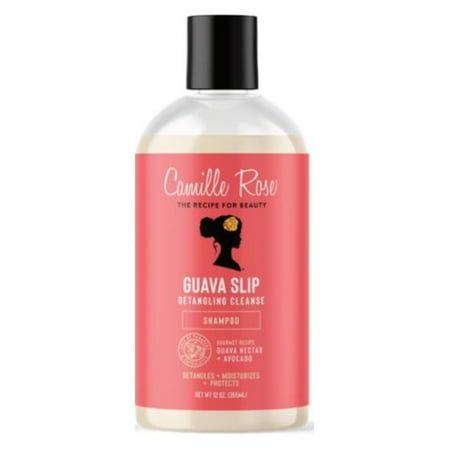Camille Rose Guava Slip Detangling Hydrate & Cleanse All Ages Shampoo with Kakadu Plum Extract & Avocado Oil  12oz