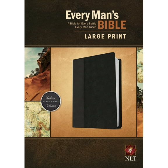 Every Man's Bible-NLT-Large Print, (Hardcover)