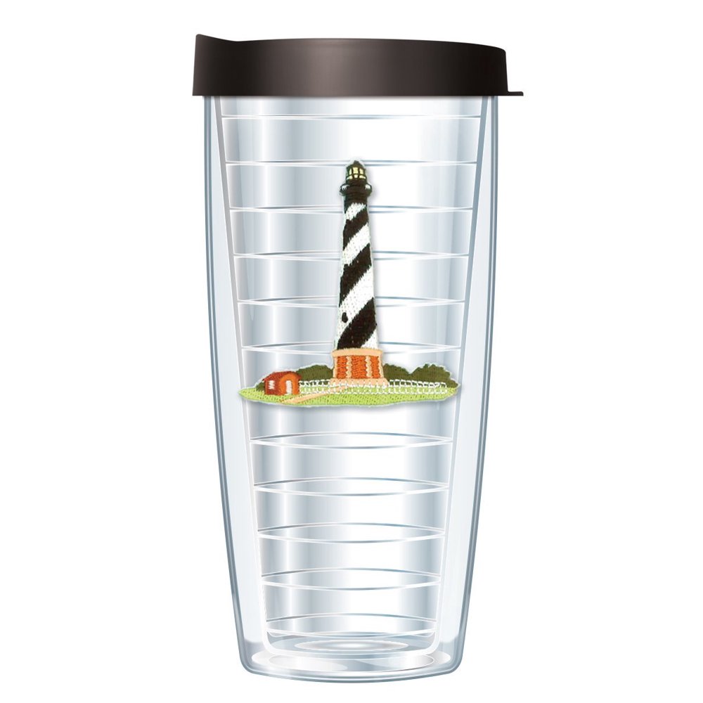 Signature Tumblers Hatteras Lighthouse 16 Ounce Acrylic Travel Tumbler