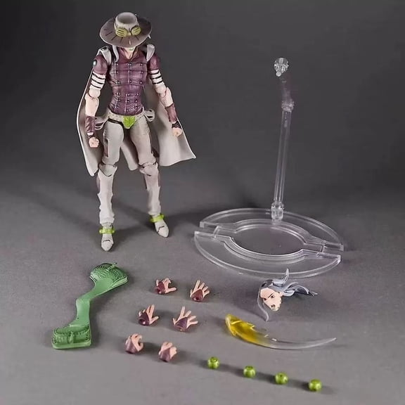 JOJO's Bizarre Adventure Figures - Articulated Jotaro, Diavolo, Bruno Model Figurines