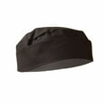 thumbnail image 1 of Dennys Mens Black  Cap / Chefswear, 1 of 2