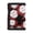 Baseball Splash Pattern, variant on Math Science Doodle Portable Kids Trifold Wallet, Polyester Small Wallet Waterproof Toddler Wallet for Outdoor Travel