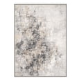 thumbnail image 3 of GENIMO 5'x7' Geometric Abstract Area Rug for Living Room, Machine Washable Non Slip Low Pile Rug for Bedroom Dining Room, Dusty Greige, 3 of 5