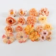 thumbnail image 7 of Happy date 20Pcs Fake Flower Head DIY Vivid Looking Anti-fall Pretty Fake Chrysanthemum Head Bridal Accessories, 7 of 7