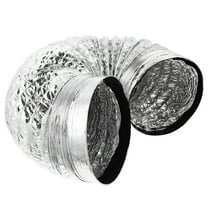 MERRYHAPY Aluminum Foil Telescopic Duct for Kitchen Ventilation Flexible 4-10 Inch Diameter