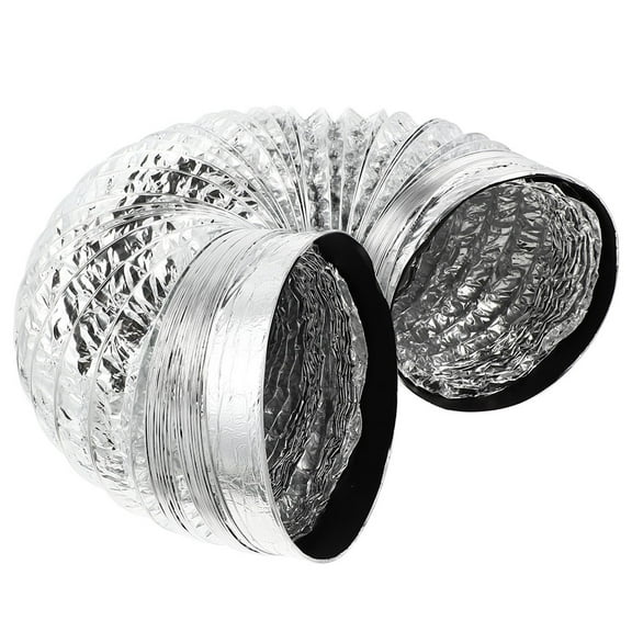 MERRYHAPY Aluminum Foil Telescopic Duct for Kitchen Ventilation Flexible 4-10 Inch Diameter