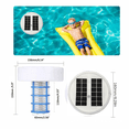 thumbnail image 3 of Solar Pool Ionizer, Copper Pool Ionizer Floater Auto Switching of Multi-Colored LED Night Light, Floating Pool Cleaner, 3 of 8