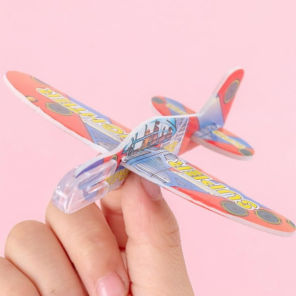 VONKY Entertaining Paper Airplane Toys Set for Kids 10 Pieces for Birthday Party Favors Style A 1Set