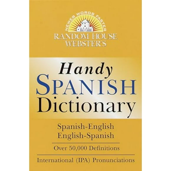 Pre-Owned: Diccionario espaol/ingls - ingls/espaol: Random House Webster's Handy Spanish (Paperback, 9780375707018, 0375707018)