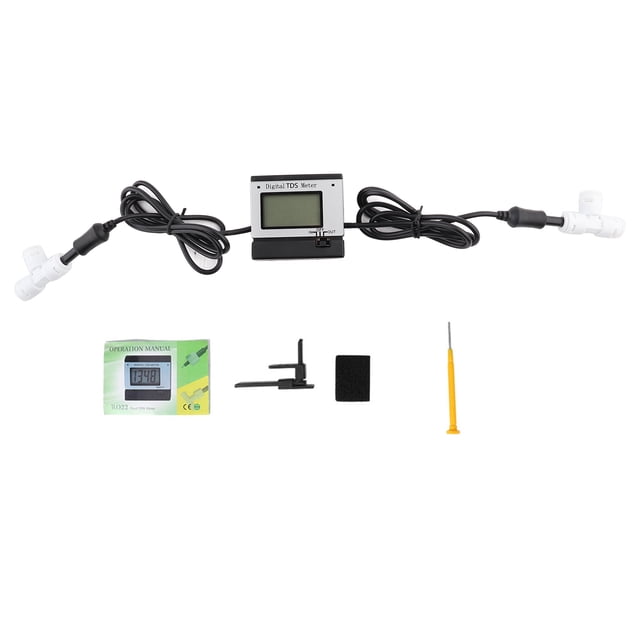 Medidor TDS, 0-1999ppm Analizador TDS Medidor Probador de calidad del agua Detector TDS Valor excepcional