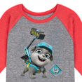 thumbnail image 3 of Paw Patrol - Rubble & Crew - Motor Working - Toddler & Youth Raglan Graphic T-Shirt, 3 of 7