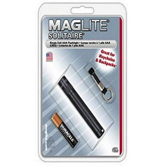 Mag 353360 Flashlight Solitaire - Black